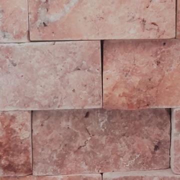 Mozaic Travertin Rosu Rosu Scapitat 5 x 2,5 x 2