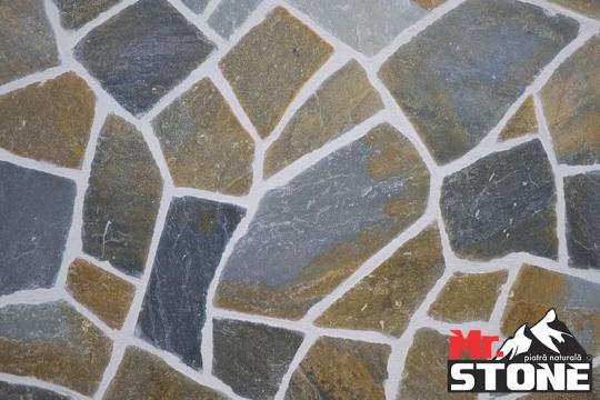 Mozaic White tumbled 4,8 x 4,8cm