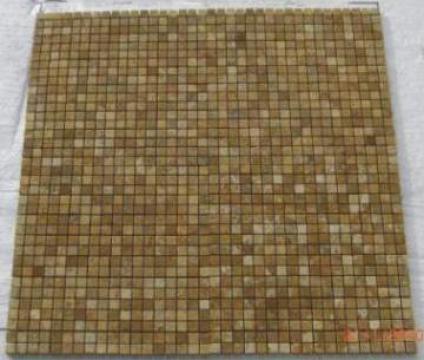 Mozaic travertin Tumbled Mix Gold 1x1.5x1.5 cm