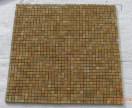 Mozaic travertin Yellow 1x4.8x4.8 cm