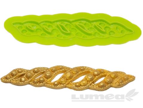 Mulaj silicon decor tort cu perle