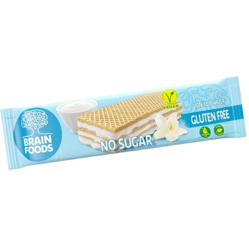 Napolitane fara gluten cu crema vanilie 30 g