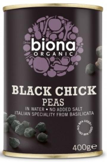 Naut negru eco la conserva 400g Biona