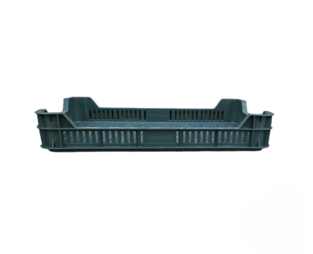 Naveta plastic 600x400x100mm M5 HDPE verde