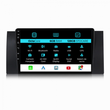 Navigatie android dedicata BMW Seria5 E39 X5 E53 (1995-2003)