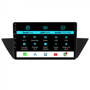 Navigatie android dedicata BMW X1 E84 (2009-2015), 10 inch