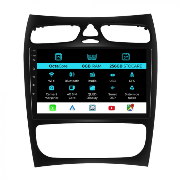 Navigatie android dedicata Mercedes Benz C-Class W203 CLK W2