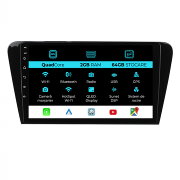 Navigatie android dedicata Skoda Octavia 3 (2013 - 2018)
