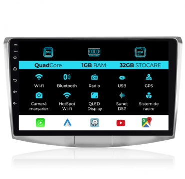 Navigatie android dedicata Volkswagen Passat B6, B7, CC