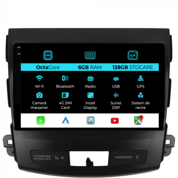 Navigatie dedicata Citroen C-Crosser (2007-2012), 9inch, 6Gb