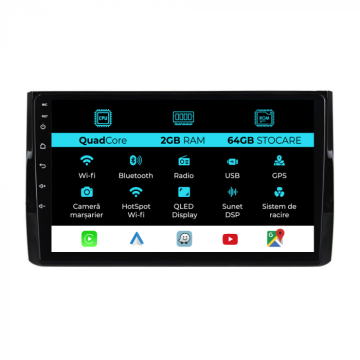 Navigatie dedicata Skoda Kodiaq (2016-2024), 10 inch