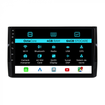 Navigatie dedicata Skoda Kodiaq (2016-2024), 10 inch