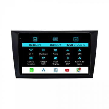 Navigatie dedicata Volkswagen Golf MK6 (2009-2013), 9 inch
