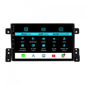 Navigatie dedicata android Suzuki Grand Vitara 3 (2005-2015)