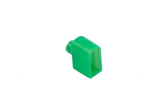 Neon Flex HXR Un capac de capat cu orificiu / verde inchis