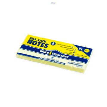 Notes adeziv Sticky note 51x13 mm pastel 3 buc/set