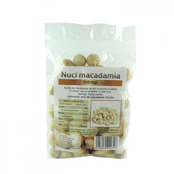 Nuci macadamia, 125g