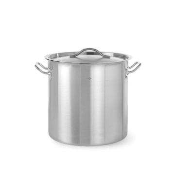 Oala inalta cu capac 17 lt, Revolution, 28x28cm, inox
