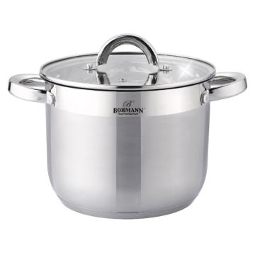 Oala inox cu capac Bohmann 5litri