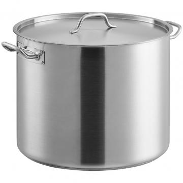 Oala inox profesionala cu capac 50.3 litri Eco