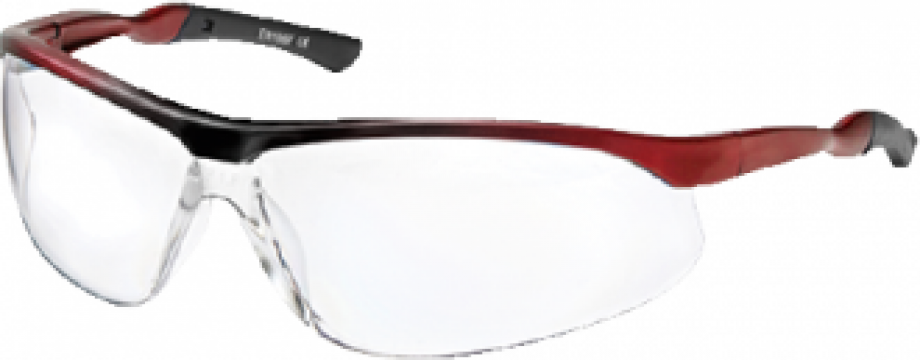 Ochelari protectie sport policarbonat/nylon rosu Parweld