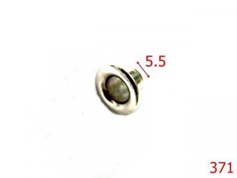 Ochet plat 5.5 mm nichel 2C8 V8 371