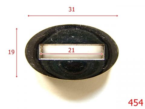 Ocheti poseta 21 mm nichel 454