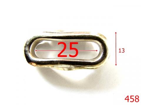 Ocheti poseta 25 mm nichel 2A8 458