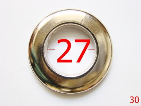 Ocheti poseta 27 mm nichel 2G8 F23 30