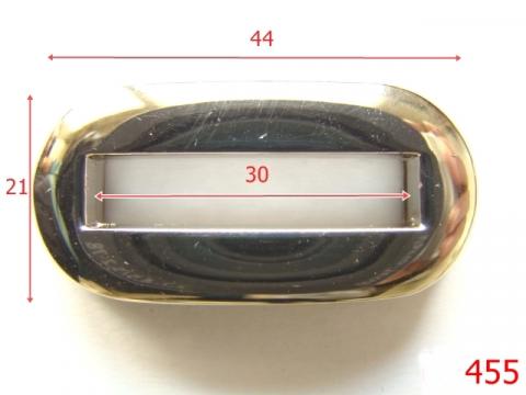 Ocheti poseta 30 mm nichel 455
