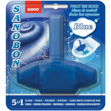 Odorizant WC solid Sano Bon Blue Regular 5 in1 (55g)