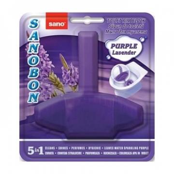 Odorizant vas toaleta Sano Bon Purple Lavender, 55g