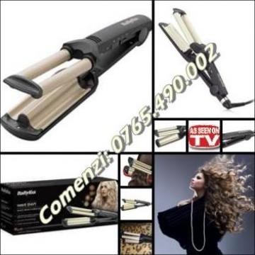 Ondulator par profesional triplu ceramica avansata Babyliss