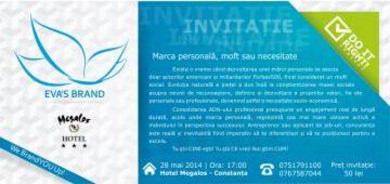 Organizare Conferinta Marca personala, moft sau necesitate