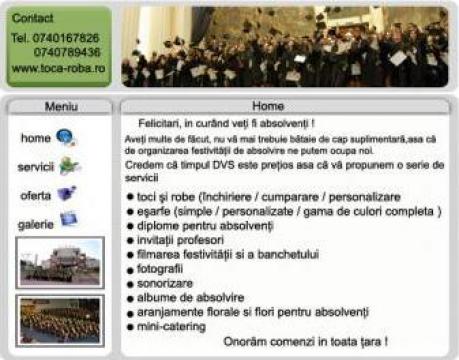 Organizare Curs Festiv Toca Roba Inchiriere Robe