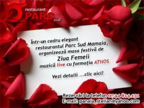 Organizare mese fetive 8, 9, 10 Martie Restaurant Parc