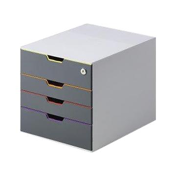 Organizator documente, Durable Varicolor, cu 4 sertare