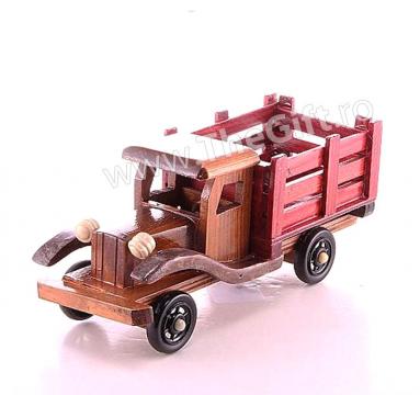 Ornament Camion din lemn antichizat