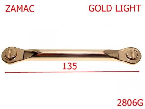 Ornament maner 135 mm gold light 6K8 2806G