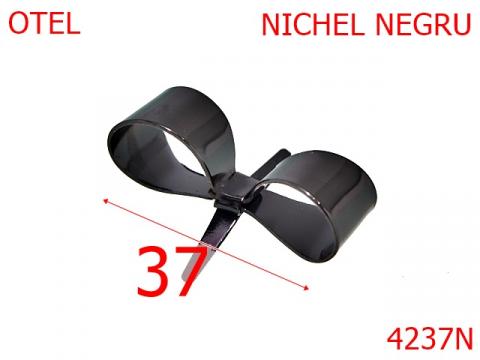 Ornament metalic - funda 37 mm zamac nichel 4237N