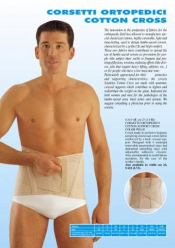 Orteza lombosacrala corset S610 Scudotex