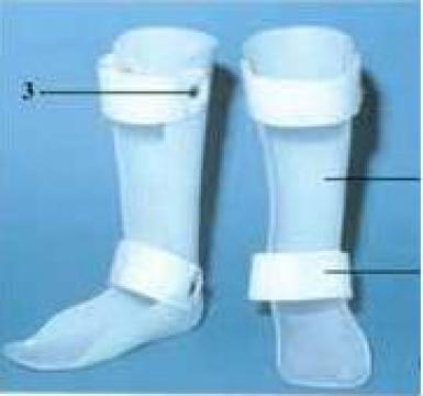 Orteza pentru glezna-picior fixa, individualizata