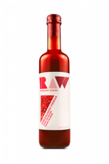 Otet de rodii nepasteurizat eco 500ml Raw Health