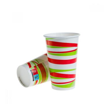 Pahare carton 12 Oz, bauturi reci, 50 buc/set