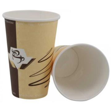 Pahare din carton pentru cafea, 12 oz, set 100
