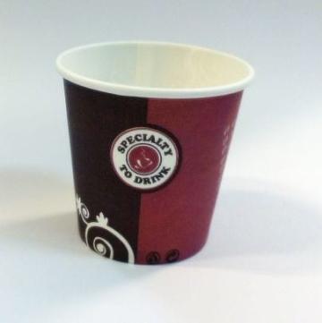 Pahare din carton pentru cafea, 4 oz, set 100