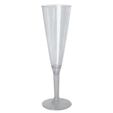 Pahare plastic, sampanie, 10 buc/set