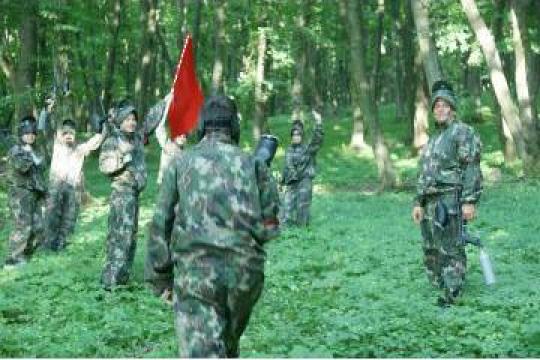 Paintball in padurile din apropierea orasului Cluj-Napoca