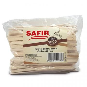 Palete cafea lemn 14 cm, 1000 buc/set; 10000 bax