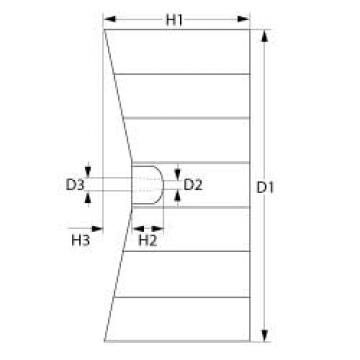 Palete pentru motor de ventilator de aer cald cuptor 601225